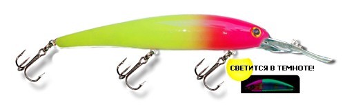 Воблеры фирмы Bandit, модель DEEP WALLEYE BANDIT Glow
